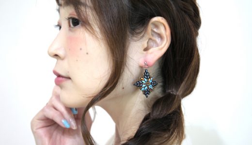 自分色を身に纏って「br0wnkinak0」のデュオビーズアクセサリー