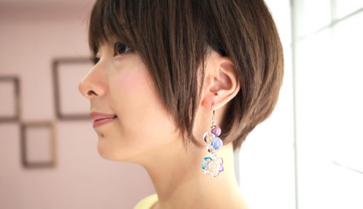 真夏に煌めく氷細工「haru」レジンアクセサリーの世界