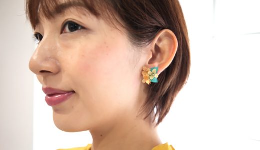秋風揺れる「tamaban」のフラワーモチーフアクセサリー