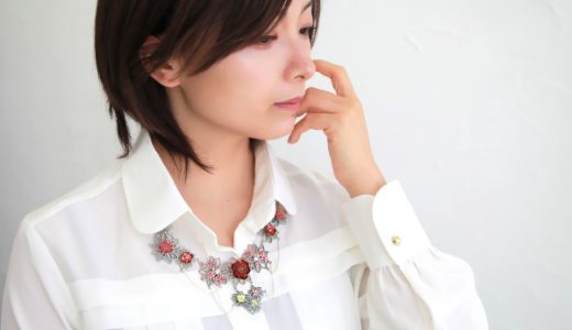 瑞々しい新緑と花々に囲まれて「萌ゆる」女性の為の銀細工